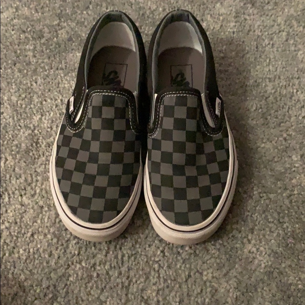 Checkered Vans